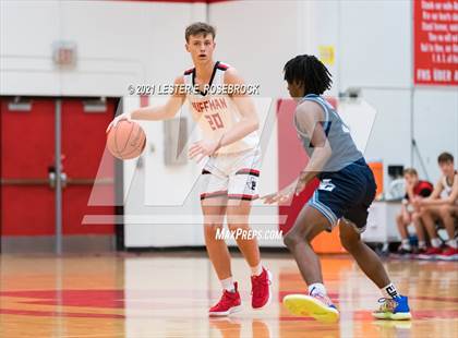 Thumbnail 2 in Hargrave vs Liberty Christian (2021 Chicken Express Holiday Extravaganza) photogallery.