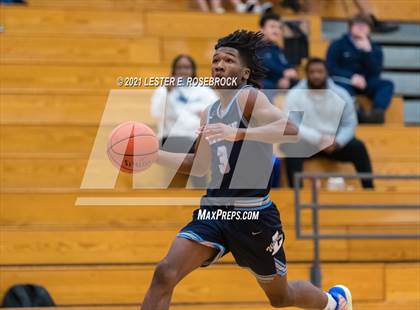 Thumbnail 2 in Hargrave vs Liberty Christian (2021 Chicken Express Holiday Extravaganza) photogallery.