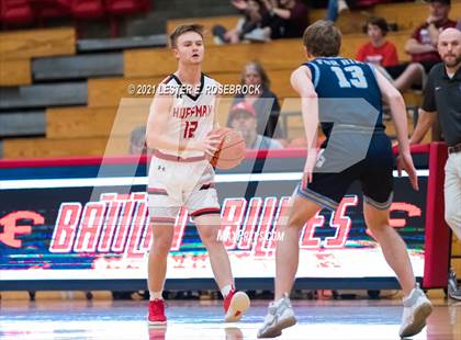Thumbnail 1 in Hargrave vs Liberty Christian (2021 Chicken Express Holiday Extravaganza) photogallery.