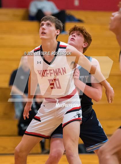 Thumbnail 3 in Hargrave vs Liberty Christian (2021 Chicken Express Holiday Extravaganza) photogallery.