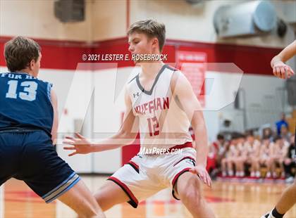 Thumbnail 3 in Hargrave vs Liberty Christian (2021 Chicken Express Holiday Extravaganza) photogallery.