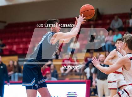 Thumbnail 2 in Hargrave vs Liberty Christian (2021 Chicken Express Holiday Extravaganza) photogallery.