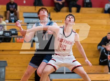 Thumbnail 2 in Hargrave vs Liberty Christian (2021 Chicken Express Holiday Extravaganza) photogallery.