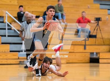 Thumbnail 2 in Hargrave vs Liberty Christian (2021 Chicken Express Holiday Extravaganza) photogallery.