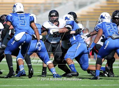 Thumbnail 1 in Rockwall-Heath vs. Tyler (UIL 5A Division 1 Region 2 Semifinal) photogallery.
