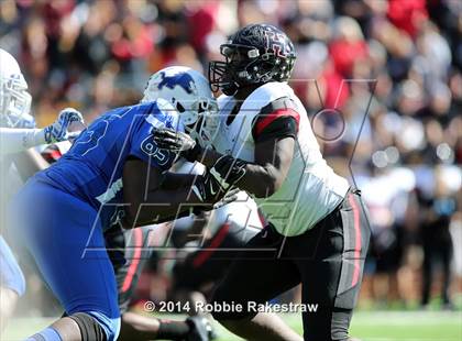 Thumbnail 1 in Rockwall-Heath vs. Tyler (UIL 5A Division 1 Region 2 Semifinal) photogallery.