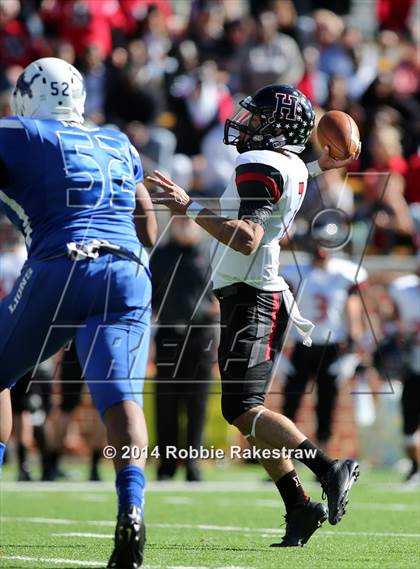 Thumbnail 3 in Rockwall-Heath vs. Tyler (UIL 5A Division 1 Region 2 Semifinal) photogallery.