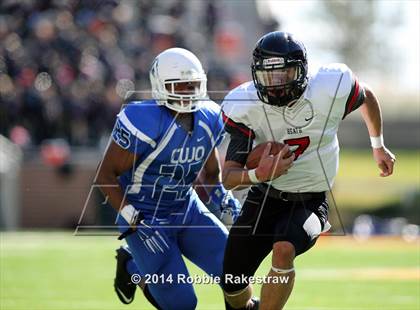 Thumbnail 2 in Rockwall-Heath vs. Tyler (UIL 5A Division 1 Region 2 Semifinal) photogallery.