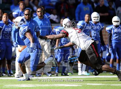 Thumbnail 1 in Rockwall-Heath vs. Tyler (UIL 5A Division 1 Region 2 Semifinal) photogallery.