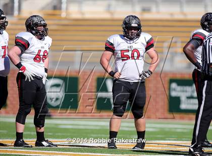 Thumbnail 1 in Rockwall-Heath vs. Tyler (UIL 5A Division 1 Region 2 Semifinal) photogallery.