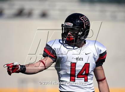 Thumbnail 3 in Rockwall-Heath vs. Tyler (UIL 5A Division 1 Region 2 Semifinal) photogallery.