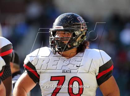 Thumbnail 1 in Rockwall-Heath vs. Tyler (UIL 5A Division 1 Region 2 Semifinal) photogallery.
