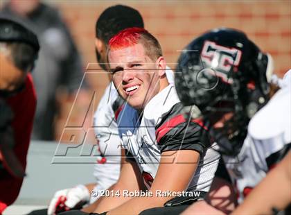Thumbnail 2 in Rockwall-Heath vs. Tyler (UIL 5A Division 1 Region 2 Semifinal) photogallery.