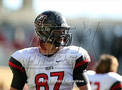 Thumbnail 1 in Rockwall-Heath vs. Tyler (UIL 5A Division 1 Region 2 Semifinal) photogallery.