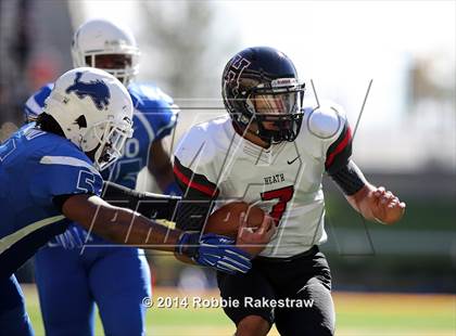 Thumbnail 3 in Rockwall-Heath vs. Tyler (UIL 5A Division 1 Region 2 Semifinal) photogallery.