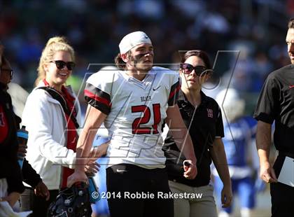 Thumbnail 3 in Rockwall-Heath vs. Tyler (UIL 5A Division 1 Region 2 Semifinal) photogallery.