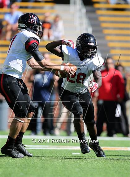 Thumbnail 1 in Rockwall-Heath vs. Tyler (UIL 5A Division 1 Region 2 Semifinal) photogallery.