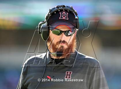 Thumbnail 3 in Rockwall-Heath vs. Tyler (UIL 5A Division 1 Region 2 Semifinal) photogallery.