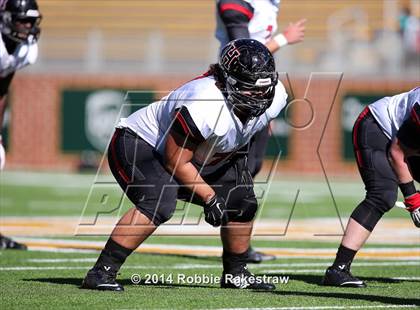 Thumbnail 2 in Rockwall-Heath vs. Tyler (UIL 5A Division 1 Region 2 Semifinal) photogallery.