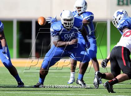 Thumbnail 1 in Rockwall-Heath vs. Tyler (UIL 5A Division 1 Region 2 Semifinal) photogallery.