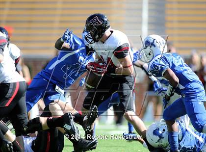 Thumbnail 1 in Rockwall-Heath vs. Tyler (UIL 5A Division 1 Region 2 Semifinal) photogallery.
