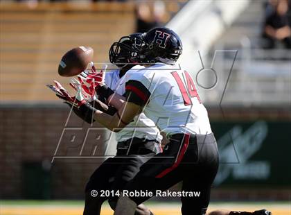 Thumbnail 3 in Rockwall-Heath vs. Tyler (UIL 5A Division 1 Region 2 Semifinal) photogallery.
