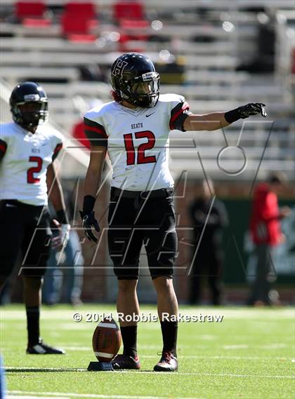 Thumbnail 3 in Rockwall-Heath vs. Tyler (UIL 5A Division 1 Region 2 Semifinal) photogallery.