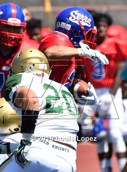 Thumbnail 2 in St. Joseph Regional vs. Serra (Honor Bowl Series) photogallery.