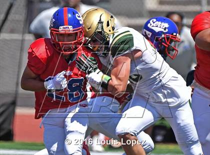 Thumbnail 3 in St. Joseph Regional vs. Serra (Honor Bowl Series) photogallery.