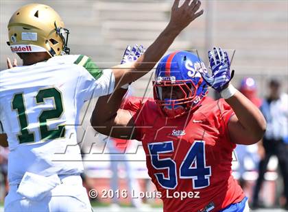 Thumbnail 2 in St. Joseph Regional vs. Serra (Honor Bowl Series) photogallery.
