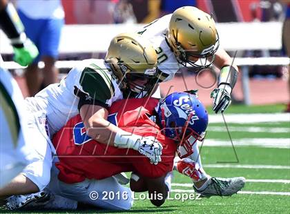 Thumbnail 2 in St. Joseph Regional vs. Serra (Honor Bowl Series) photogallery.