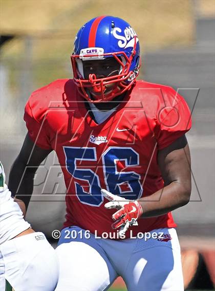 Thumbnail 3 in St. Joseph Regional vs. Serra (Honor Bowl Series) photogallery.