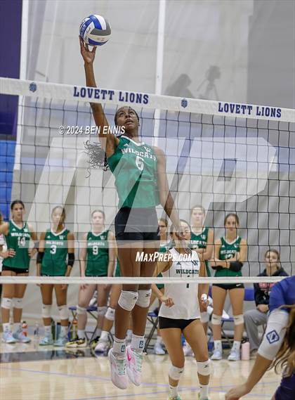 Thumbnail 1 in North Cobb Christian vs. Westminster (Lovett Block Party) photogallery.