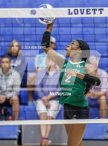 Thumbnail 2 in North Cobb Christian vs. Westminster (Lovett Block Party) photogallery.