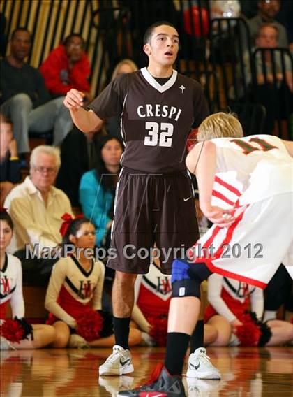 Thumbnail 2 in Harvard-Westlake vs. Crespi  photogallery.