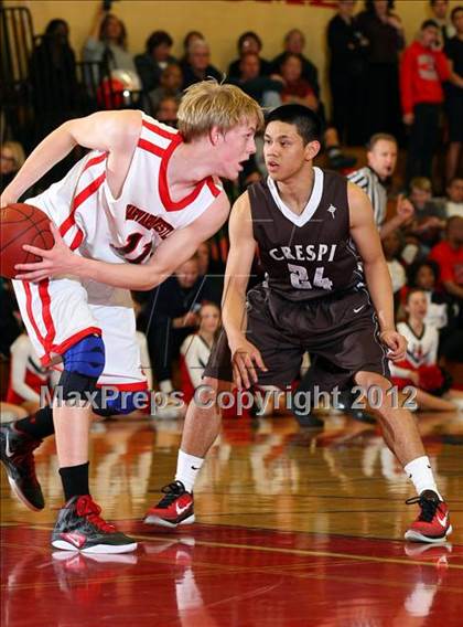 Thumbnail 3 in Harvard-Westlake vs. Crespi  photogallery.
