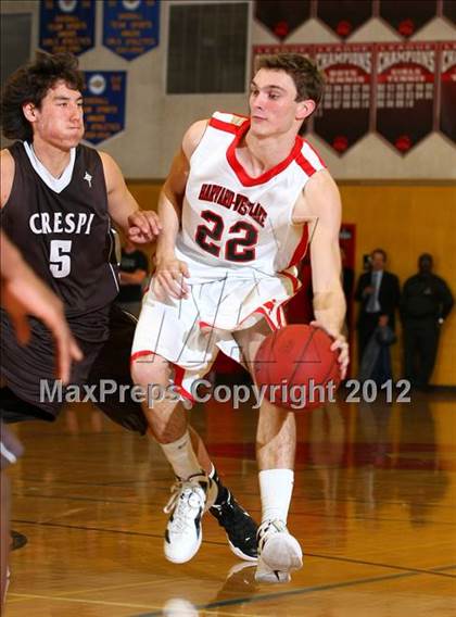Thumbnail 1 in Harvard-Westlake vs. Crespi  photogallery.