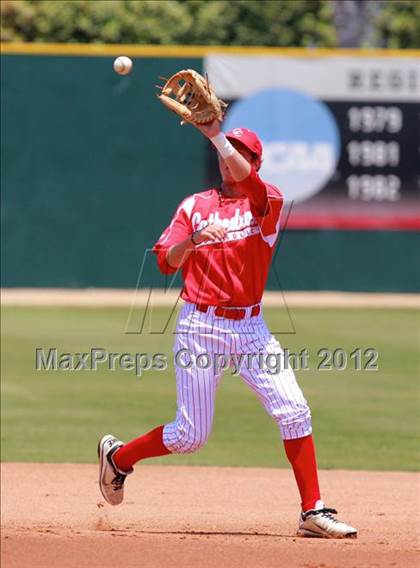 Thumbnail 3 in Cathedral Catholic vs. El Capitan (CIF SDS D3 Final) photogallery.
