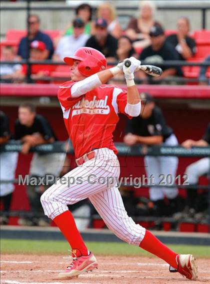 Thumbnail 3 in Cathedral Catholic vs. El Capitan (CIF SDS D3 Final) photogallery.