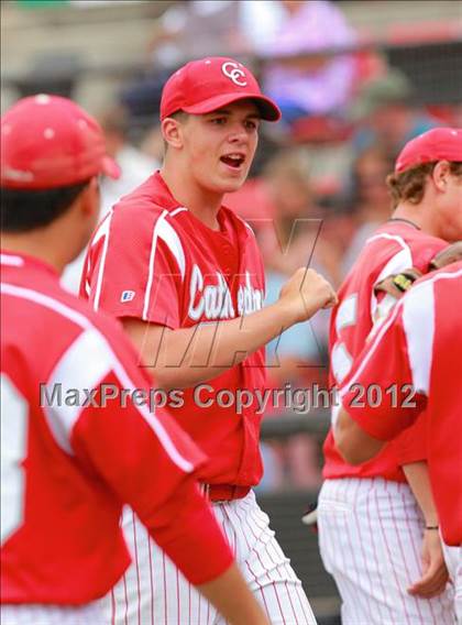 Thumbnail 3 in Cathedral Catholic vs. El Capitan (CIF SDS D3 Final) photogallery.