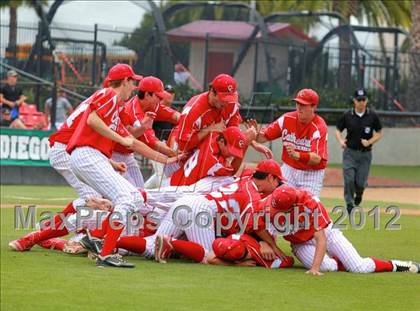 Thumbnail 2 in Cathedral Catholic vs. El Capitan (CIF SDS D3 Final) photogallery.