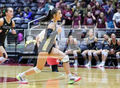 Thumbnail 2 in Iola vs. Crawford (UIL 2A D2 Volleyball Final) photogallery.
