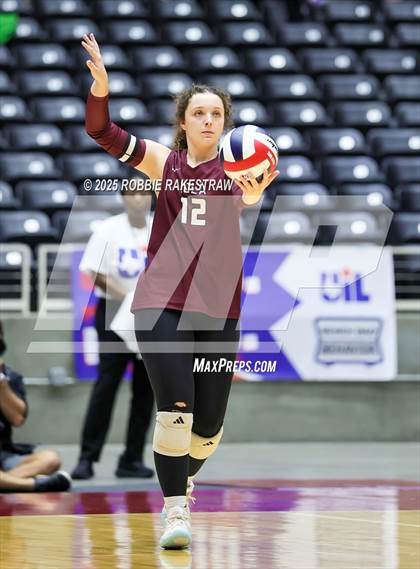 Thumbnail 2 in Iola vs. Crawford (UIL 2A D2 Volleyball Final) photogallery.