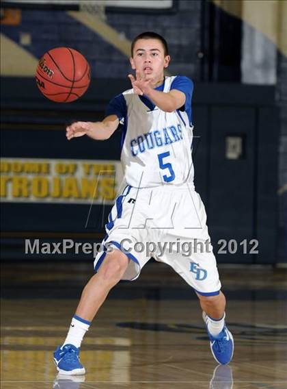 Thumbnail 1 in Ponderosa vs. El Dorado (Trojan Toss-Up) photogallery.