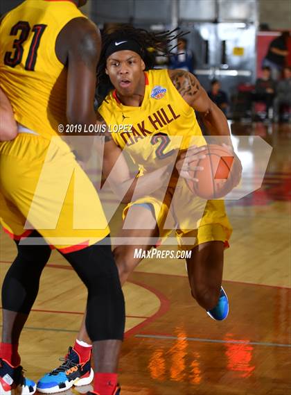 Thumbnail 2 in Modesto Christian vs. Oak Hill Academy (Nike Extravaganza) photogallery.