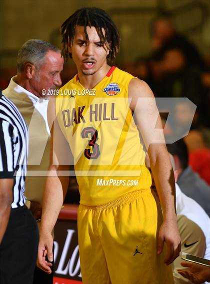 Thumbnail 2 in Modesto Christian vs. Oak Hill Academy (Nike Extravaganza) photogallery.