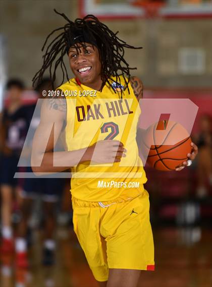 Thumbnail 2 in Modesto Christian vs. Oak Hill Academy (Nike Extravaganza) photogallery.