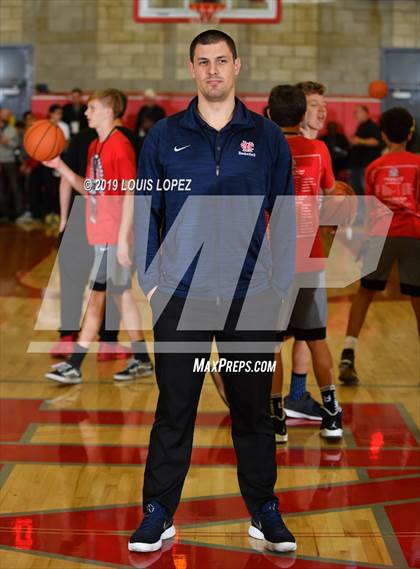 Thumbnail 2 in Modesto Christian vs. Oak Hill Academy (Nike Extravaganza) photogallery.