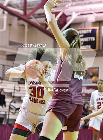 Thumbnail 2 in La Salle Academy vs. Juanita Sanchez Complex (RIIL Division 1 Final) photogallery.