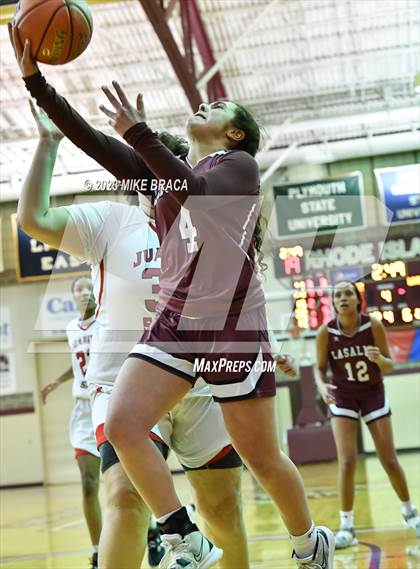 Thumbnail 2 in La Salle Academy vs. Juanita Sanchez Complex (RIIL Division 1 Final) photogallery.
